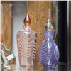 Image 2 : 5 Art Glass Collectibles: Perfume Bottles & Animals