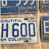 Image 2 : 7 Vintage License Plates (3 Are Pairs)