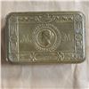 Image 2 : Vintage Christmas 1914 MM Brass Tin & Vintage Folding Ruler