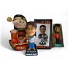 Image 1 : 4 Bobble Heads: Charlie Sheen, Damon Allen, Tiger Woods, & More