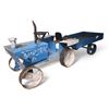 Image 1 : Vintage Hand Made Metal Farm Tractor Toy