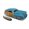 Image 1 : 1999 Hot Wheels Custom Merk Woodie 1:18 Scale Car With Surf Board