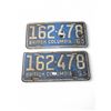 Image 1 : Pair OF 1963 British Columbia License Plates