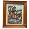 Image 1 : Vintage Framed Joel Cabrera Original Watercolour Painting