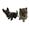 Image 2 : 6 Vintage Royal Doulton Animal Figurines: Dogs, Rabbit, Pig
