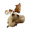 Image 3 : 6 Vintage Royal Doulton Cat Figurines