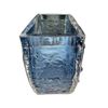 Image 3 : Heavy Blue Art Glass Planter