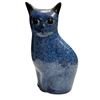 Image 1 : Vintage Folk Art Pottery Cat