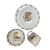 Image 3 : 3 Vintage Royal Doulton Bunnykins Dishware: Plates & Mug