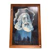 Image 1 : 1971 Framed Original Painting On Board Signed B. Nelson