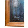 Image 2 : 1971 Framed Original Painting On Board Signed B. Nelson