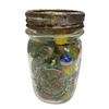 Image 1 : Vintage Mason Jar Full Of Marbles