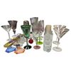 Image 1 : Assorted Glassware, Stir Sticks, Shot Glasses, Ashtrays, Mixer, & More