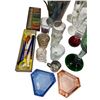 Image 4 : Assorted Glassware, Stir Sticks, Shot Glasses, Ashtrays, Mixer, & More