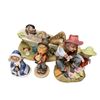 Image 1 : 4 Vintage Porcelain Figurines: Goebel & More