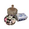 Image 1 : 3 Vintage Lidded Containers