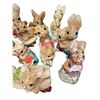 Image 3 : 11 Vintage Pepiware Rabbit Figurines