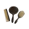 Image 2 : 3pc Vintage Vanity Hair Set: Brush, Mirror, & Comb
