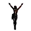 Image 1 : Vintage Cast Metal Jesus Christ Figure