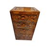 Image 1 : Vintage Heavily Carved Wooden 4 Drawer Dresser