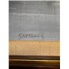 Image 3 : Vintage Original Oil On Canvas Painting Signed Glassock
