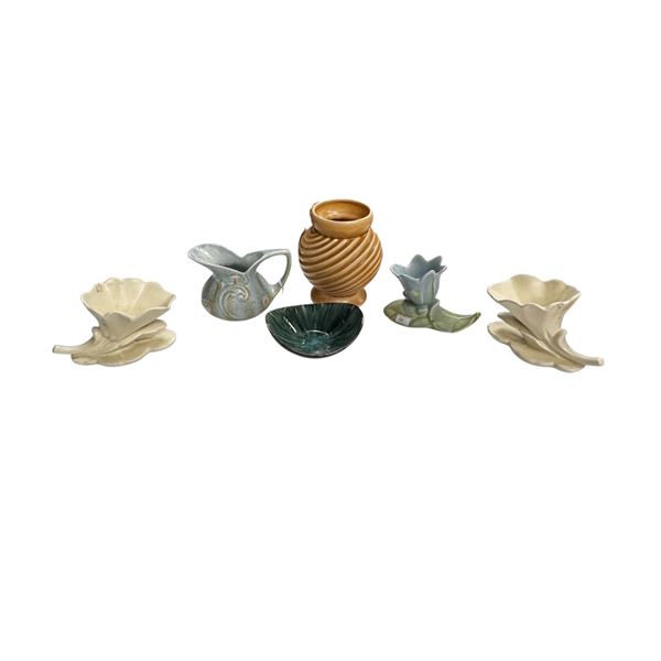 6 Collectibles: Sylvac, Blue Mountain Pottery, & Beswick