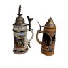Image 3 : 2 Vintage Steins (1 Lithophane)