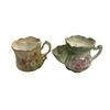 Image 2 : 2 Vintage Porcelain Shaving Mugs Nippon & Staffordshire