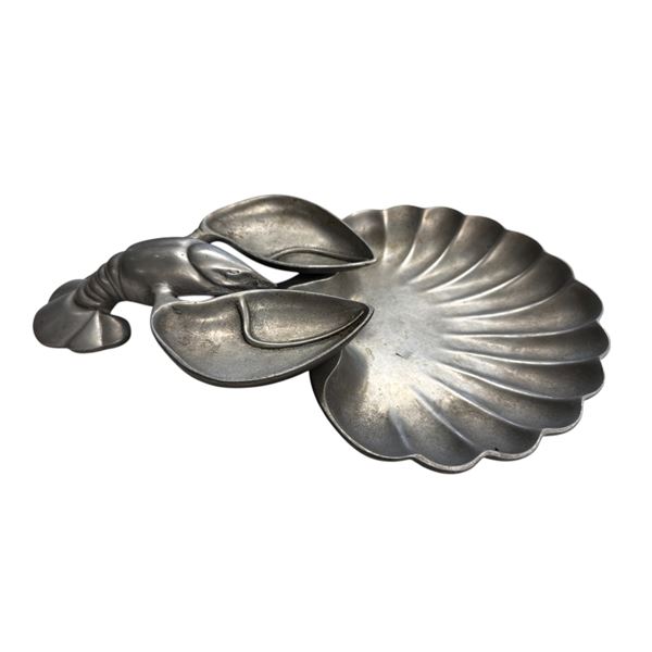 Vintage Metal Lobster Platter