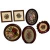 Image 1 : 6 Vintage Framed Needle Point Art Works