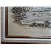 Image 3 : Vintage Artist Signed L.E.P. 321/500 "Peggy's Cove"