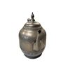 Image 7 : 2 Vintage Teapots: 1 Enameled Based & 1 With A Tea Caddy Platform