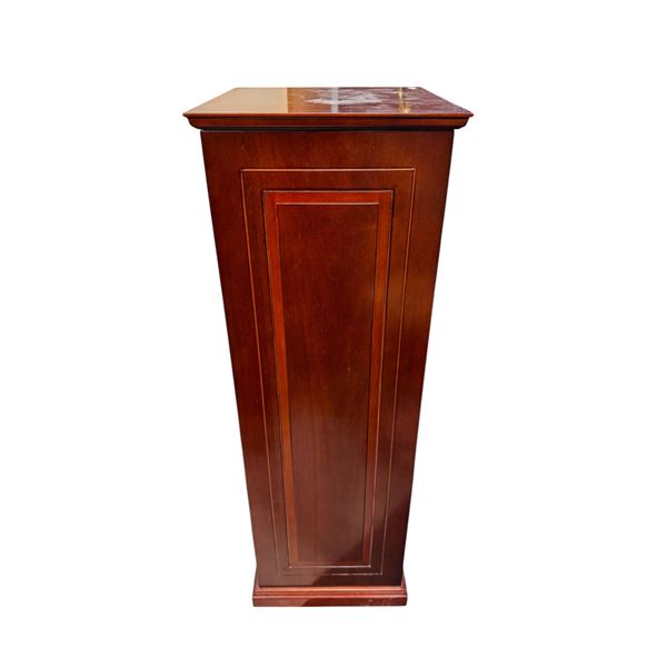 Wing Door Pedestal Stand With 12 Compartments On Each Side