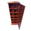 Image 3 : Wing Door Pedestal Stand With 12 Compartments On Each Side