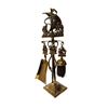 Image 2 : Vintage Brass Ship Themed Fireplace Tools