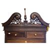 Image 2 : Vintage 2pc Clawfoot Highboy Dresser