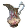 Image 3 : Vintage Hand Painted Asian Wash Basin & Pitcher