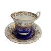 Image 2 : Assorted Vintage Teacups & Saucers: Dresden, Royal Albert, Royal Doulton