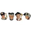 Image 1 : 4 Vintage Royal Doulton Toby Mugs