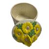 Image 3 : 4 Vintage Floral Porcelain Lidded Containers
