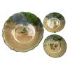 Image 1 : Vintage 3pc Royal Doulton Tunis Porcelain Bowls