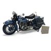 Image 1 : 1:10 Scale Franklin Mint 1948 Harley Davidson Panhead Die Cast Motorcycle