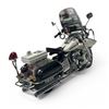 Image 2 : 1:10 Scale Franklin Mint Harley Davidson #21 Police Die Cast Motorcycle