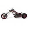 Image 1 : 1:10 Scale Black Widow Die Cast Motorcycle