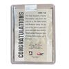 Image 2 : Dave Keon Hartford 2007 Game-Used Jersey Patch Hockey Card