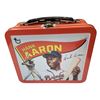 Image 1 : Topps Hank Aaron Metal Lunch Box With 300+ MLB Cards