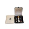 Image 1 : 1867-1967 Canadian 7 Coin Confederation Centennial Specimen Presentation With $20 Gold Coin