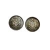 Image 1 : 2 Canadian Silver 50 Cent Coins: 1965 & 1966