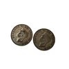 Image 2 : 2 Canadian Silver 50 Cent Coins: 1950 & 1951