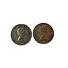 Image 2 : 2 Canadian Silver 50 Cent Coins: 1954 & 1955